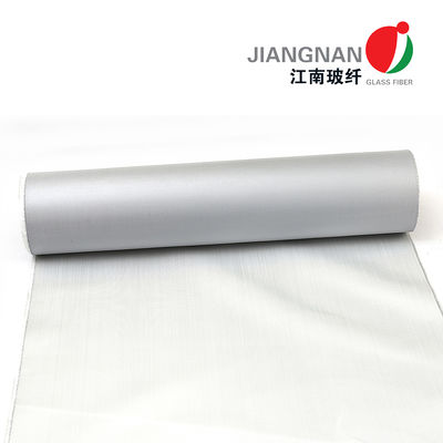 गर्मी संरक्षण के लिए उच्च शक्ति ग्रे रंग कस्टम सिलिकॉन लेपित शीसे रेशा कपड़ा