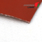 वेल्डिंग सुरक्षा के लिए उच्च गुणवत्ता वाले लाल कपड़े शीसे रेशा लेपित सिलिकॉन